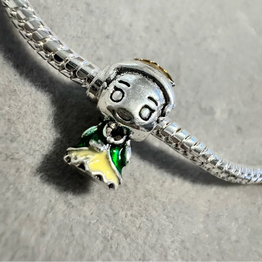 Disney Princess Tiara Bead Charm fits‎ PANDORA Bracelet